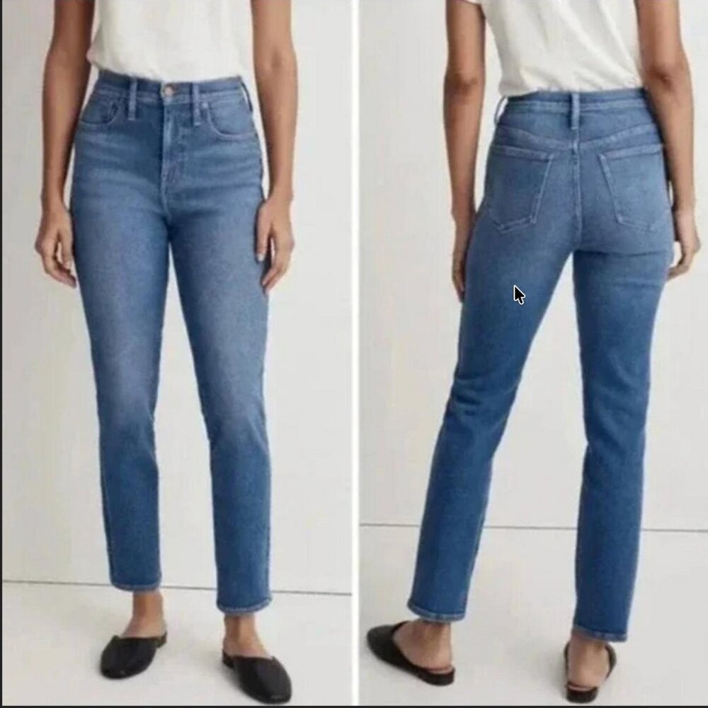 NEW Madewell Stovepipe Jeans
